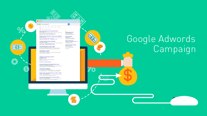 Google PPC ads campaign