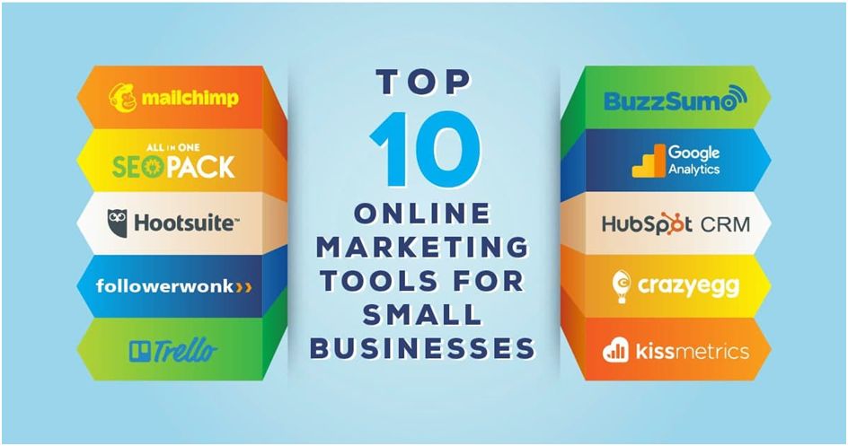Top 10 Online Marketing Tools for Small Businesses Business