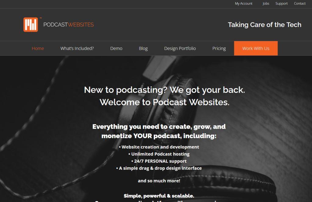 Podcast Websites